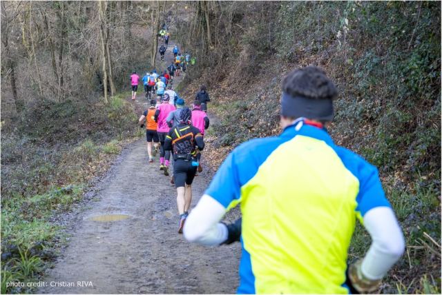 Scaldagambe Winter Trail 2020 - Lungo il Sentiero delle Sculture in pietra